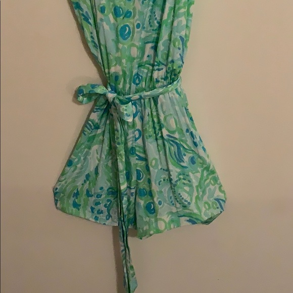 Women’s Lilly Pulitzer Belted Romper ~ size XS - Picture 3 of 6